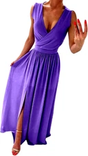 Women Vintage Maxi Dress Pencil Dresses Guest Dresses Halter Neck Ruched Bodycon