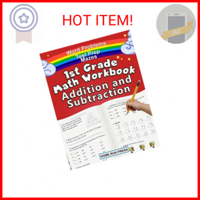1st Grade Math Workbook Addition and Subtraction: Grade 1 Workbooks ...