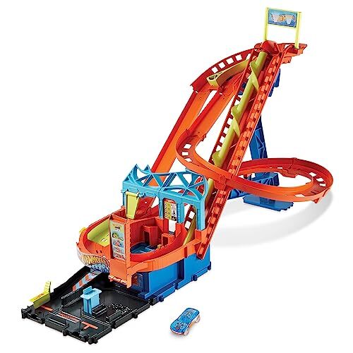 Hot Wheels HDP04 Roller Coaster Playset Ages 4 and Up Orange | eBay