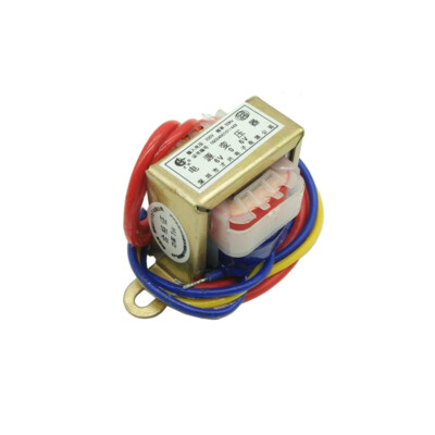 1W-100W EI Power Transformer 220VAC Input TO 6V/9V/12V/15V/18V/24VAC Dual Output