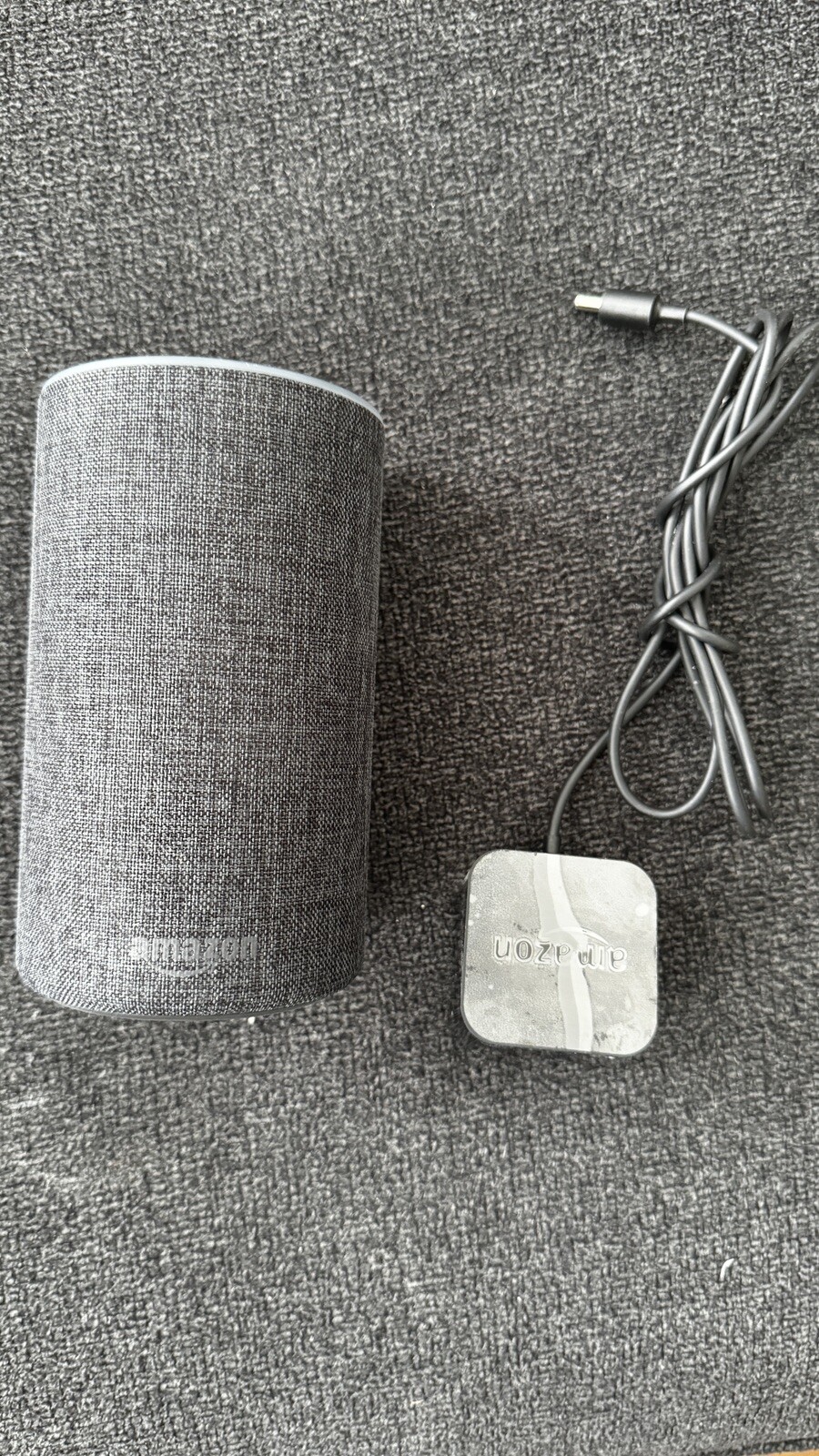 Amazon Echo 2nd Gen Smart Speaker with Alexa Dolby Sound in Charcoal Black-image
