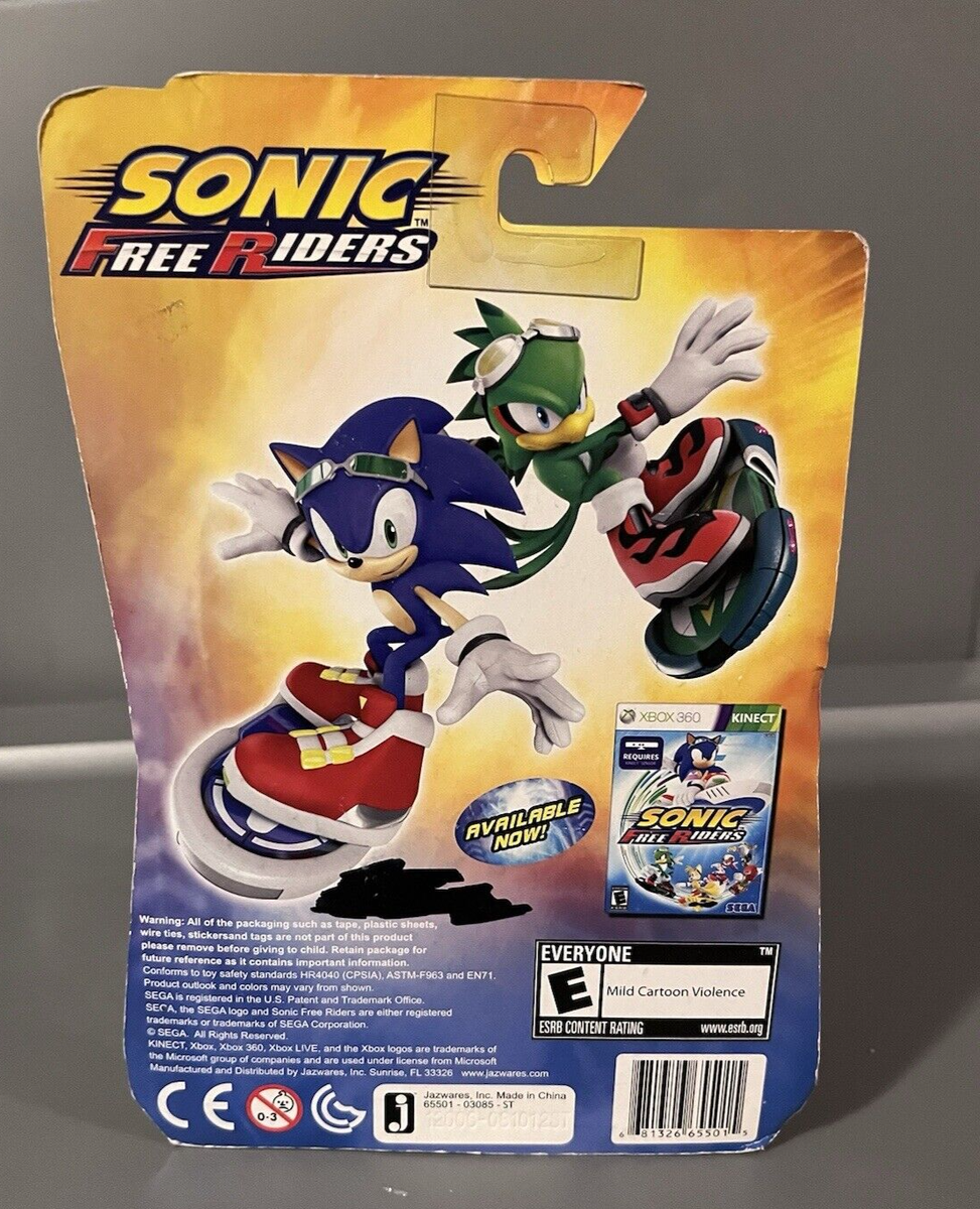 MISPRINT Jazwares Sonic Free Riders SONIC Action Figure SEGA