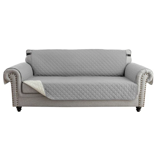 Quilted Sofa Cover Throw Pet Sofa Protector Non Slip & Waterproof 1/2/3 Seater - Picture 92 of 101