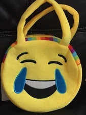 Expression Handbag, Tote, Purse for Children with Smiley Face Yellow Color!