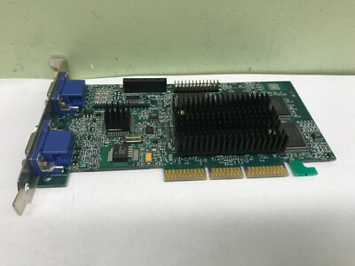 MATROX   MGI G4+MDHA16G DUALVGA AGP VIDEO CARD 906-01