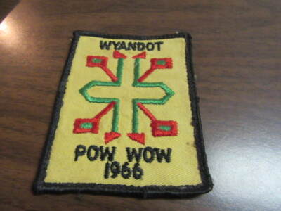 Siwinis 252 Wyandot Chapter Pow Wow 1966 Patch        BT3