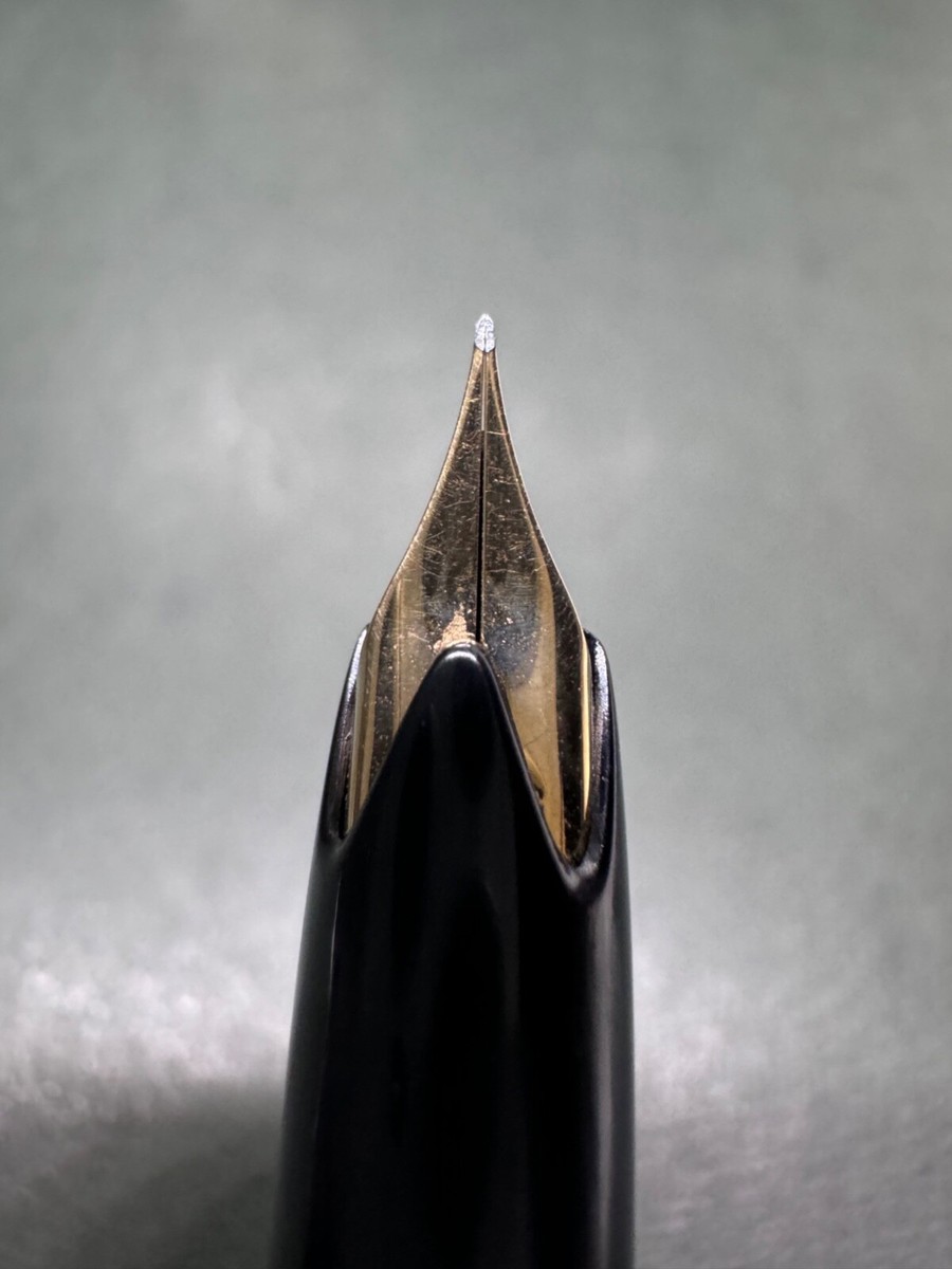 筆記具 MONTBLANC no22 EF '60s Vintage MONTBLANC No.22 14K EF Nib Fountain Pen 1960s