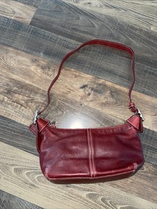 red coach purse small