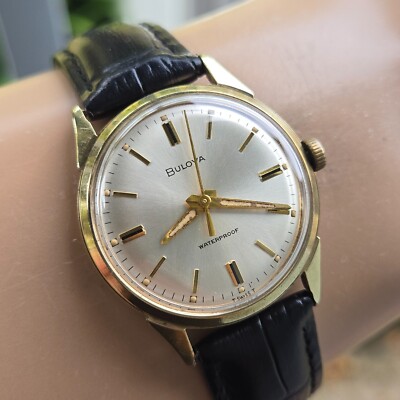 Vintage BULOVA Sea King AD men's manual wind watch Cal.11ALC