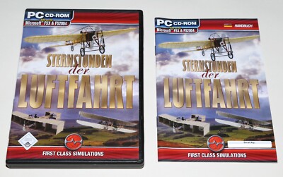 STERNSRUNDEN DER LUFTFAHRT - ADD ON FÜR MICROSOFT FLUGSIMULATOR X 2004 - PC FSX