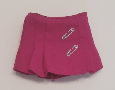 Rainbow Shadow High Pinkie James Pink Pleated Mini Skirt