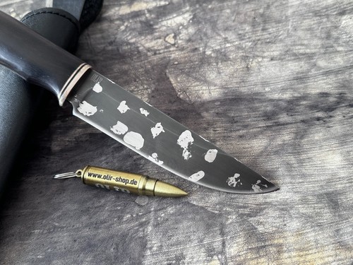 OLIR Russland HW5 XB5 stahl Diamant stahl Almazka Jagdmesser Handarbeit HRC 64 - Bild 7 von 15