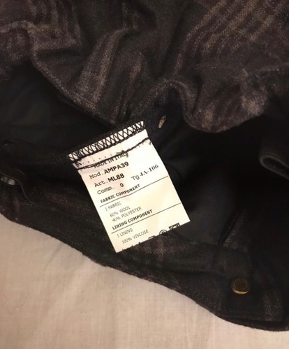 Pantaloni da bambino Alviero Martini 1° Classe, 4 anni, marrone a quadri - Foto 5 di 5