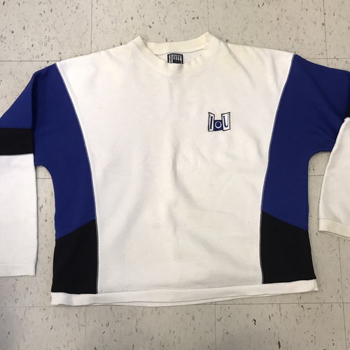Vintage IOU 80s 90s Color Block 