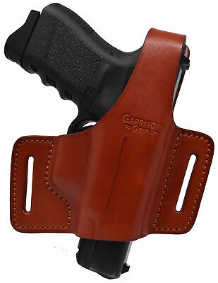 Garrison Grip Premium Italian Leather  Holster Fits Springfield XDs 45 TAN