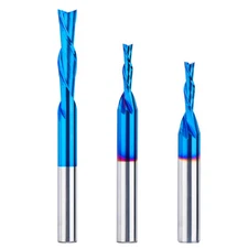 1/4 Inch Shank Downcut Spiral Router Bit CNC Router Bit End Mill for Woodwork