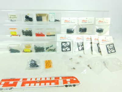 BH799-1# Spur N+ H0E? Lot Spare Parts Fleischmann, Liliput, Arnold Etc.