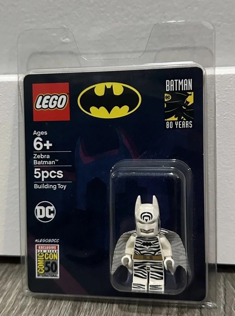 Lego SDCC 2019 SDCC Exclusive Super Heroes ZEBRA BATMAN | eBay