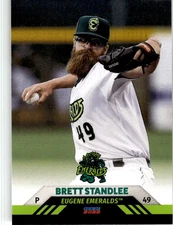 2022 Brett Standlee MiLB Minor League Rookie Eugene Emeralds