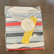 Little Sleepies Winter Stripe Bamboo Viscose Pajama Set 2 Piece Size 5/6