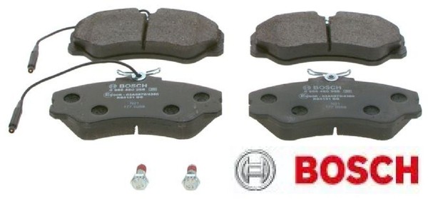 Bosch 0986460998 Bremsbelagsatz FüR Scheibenbremse Bremsbelagsatz-image