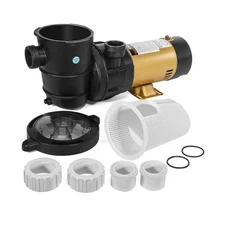 1.5HP Variable Speed Swimming Pool Pump High Flow Above Ground with Strainer