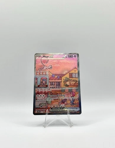 Mew EX 053 SVP Black Star Promo 151 UPC Scarlet Violet Pokémon Card TCG