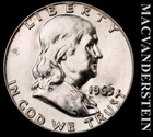 1963-D Silver Franklin Half Dollar - Choice Gem Brilliant Unc  Lustrous  #L6217
