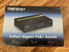 Trendnet 5 Port Gigabit PoE+ Switch (Read Des...