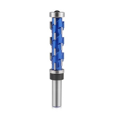 Flush Trim Router Bit 1/2 Inch Shank, 3/4'' Cutting Dia Spiral Bit, Up Down Do...