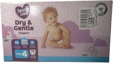 Diapers, Dry  Gentle Diapers Size 4 22-37 lbs - 116 Count