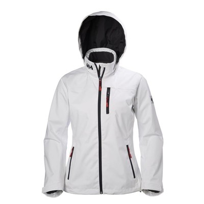 Jackets Universal women Helly Hansen Crew Hooded Midlayer 33891001 White