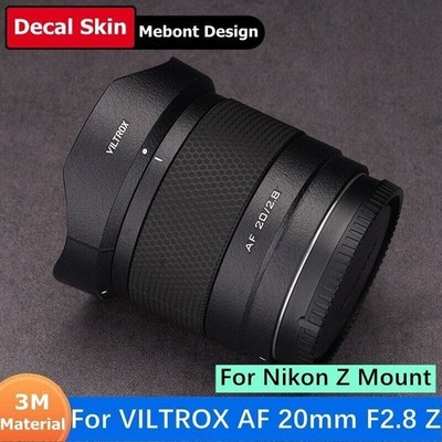 Decal Skin For VILTROX AF 20mm F2.8 Z Lens Sticker Vinyl Wrap Film Coat Z Mount
