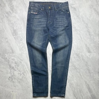 Diesel Industry Denim Division Jeans Mens W33 Blue Faded Made in Italy Vintage
