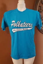 Hermann Sons Polkateers Hanes Heavyweight 50/50 T-Shirt Size S