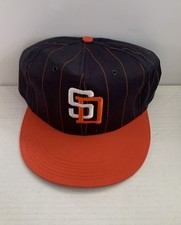 90  s San Diego Padres SnapBack Hat San Diego Trust  Savings Bank SGA