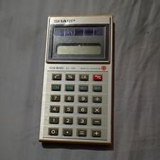 SHARP ELSI MATE EL-326 Vintage Solar Cell Calculator. Works Great