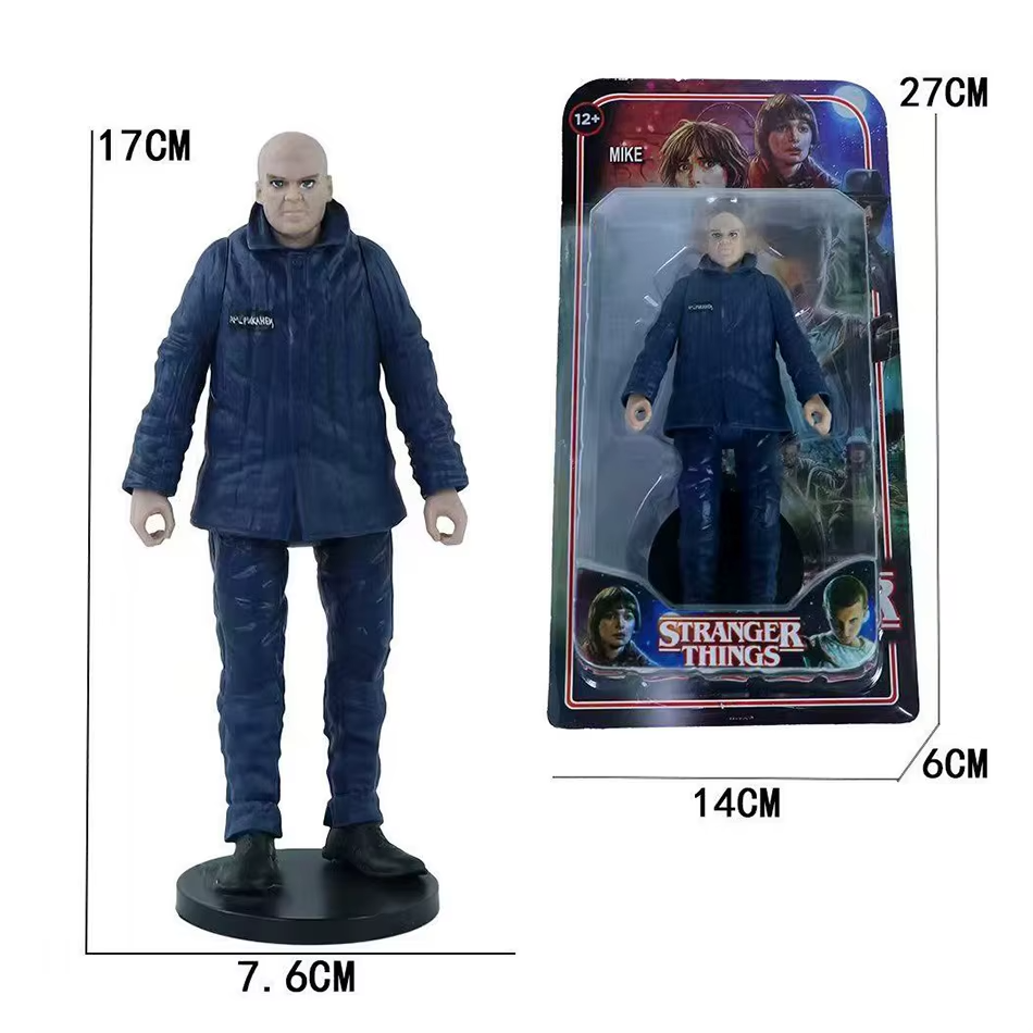Jim Hopper Stranger Things Collectible Action Figure Model Statue