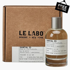 Le Labo Santal 33 Eau de Parfum Spray 3.4 Oz / 100 ML For Unisex  New In Box 