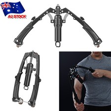 Adjustable Hydraulic Arm Exerciser - 10-200Kg Chest & Shoulder Trainer AU