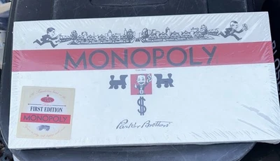 Parker Brothers Monopoly First Edition 1935 Deluxe Board Game Original Artwork - Photo 1/2
