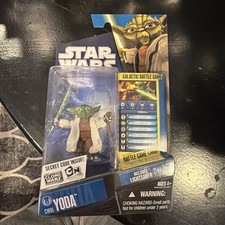 Star Wars Clone Wars Action Figure Hasbro 2010 Yoda CW 05 NIB
