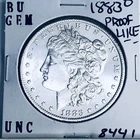 1883 O BU GEM MORGAN SILVER DOLLAR UNC MS+++ U.S. MINT RARE COIN 8441