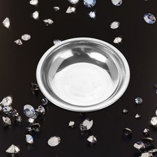  4 stücke Edelstahl Waagschalen Skala Zubehör Strass Waagschale Digitale
