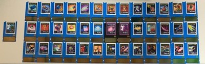 Complete Rockman EXE Battle Chip Art Collection 40 types, 1 each