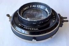 Ilex Paragon Anastigmat f4.5 E.F 5" Series S No 1 Universal Shutter Large Format