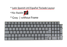 Teclado Espa ol LA for Dell Inspiron 3510 3511 3515 3525 3520 3521 3530 Gray