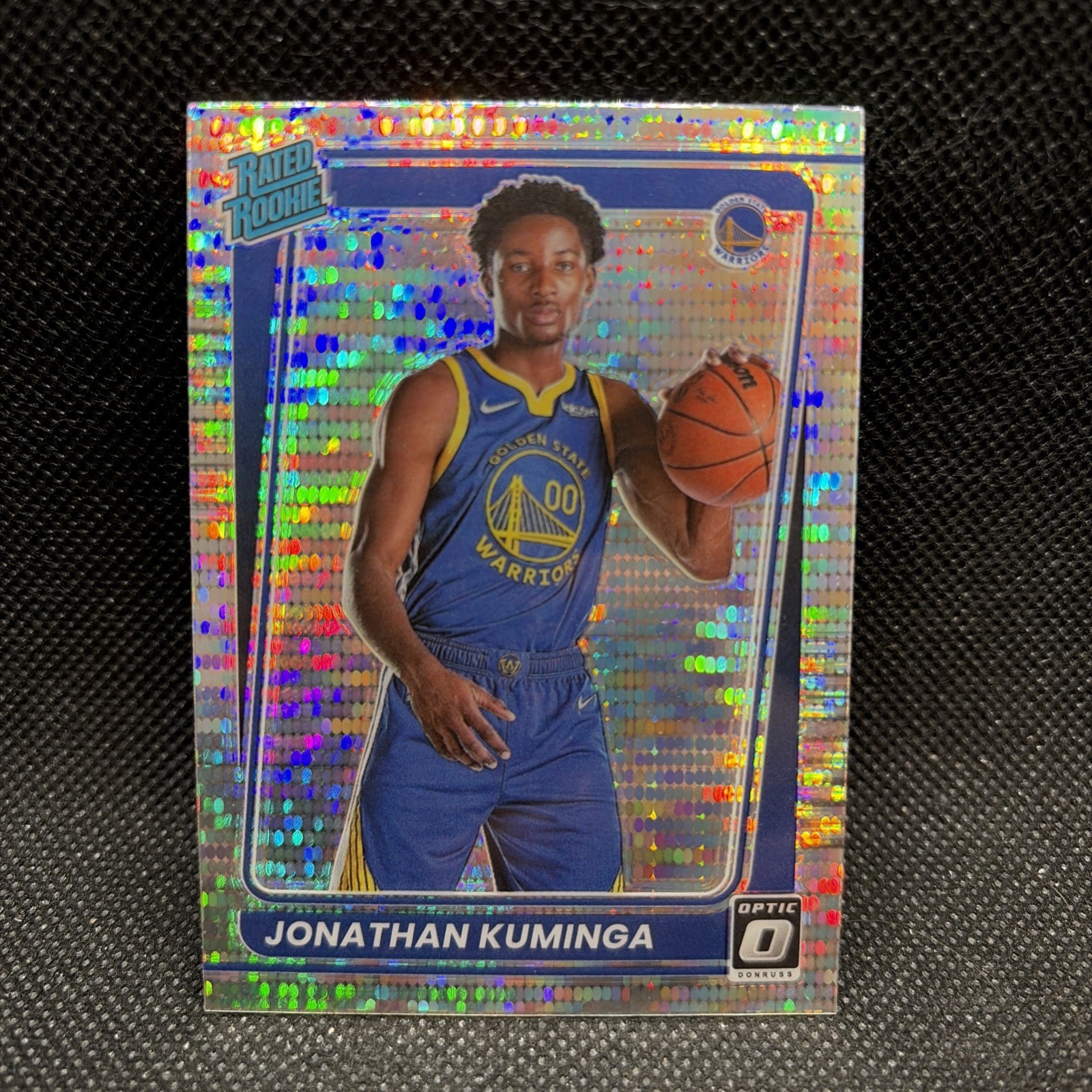 2021-22 Optic SP Silver Pulsar Prizm Jonathan Kuminga RC (QTY)