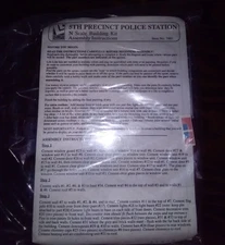 Life-Like Products N Scale 5th Precinct  Police Station Building Kit Item 7481