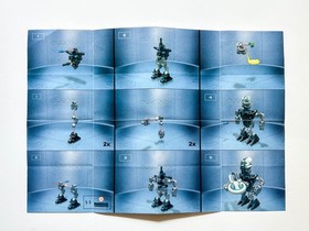LEGO BIONICLE: Tehutti (8609) 100% Complete with Instructions